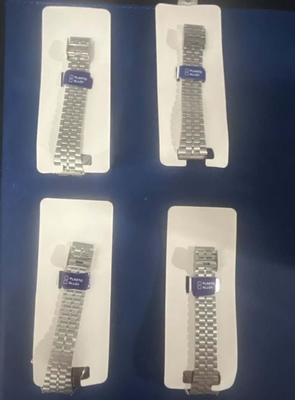 Casio Steel Band Quartz Watch Waterproof Business Casual 4-Piece Set, 20mm - Picture 2 of 2